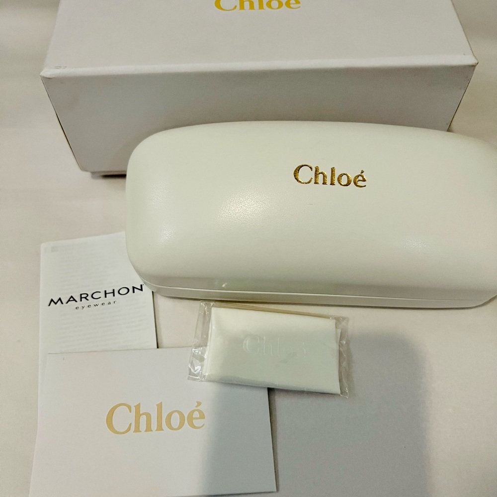 **SOLD**** CHLOE CE689S light burnt/peach shaded LENSES SUNGLASSES 54-19-135 - Picture 2 of 8